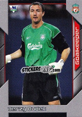 Sticker Jerzy Dudek - Premier Stars 2004-2005 - Topps