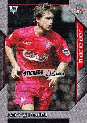 Sticker Harry Kewell - Premier Stars 2004-2005 n. 131 - Topps