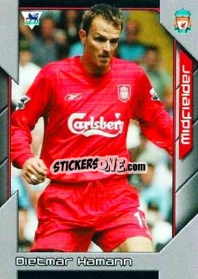 Sticker Dietmar Hamann - Premier Stars 2004-2005 n. 132 - Topps