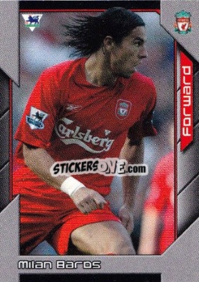 Cromo Milan Baros - Premier Stars 2004-2005 - Topps