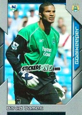 Sticker David James - Premier Stars 2004-2005 n. 135 - Topps