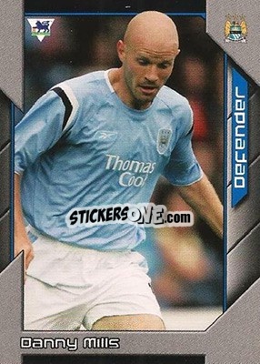 Sticker Danny Mills - Premier Stars 2004-2005 n. 141 - Topps