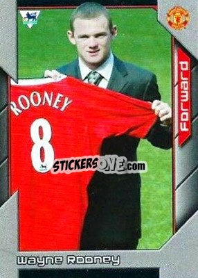 Sticker Wayne Rooney - Premier Stars 2004-2005 n. 150 - Topps