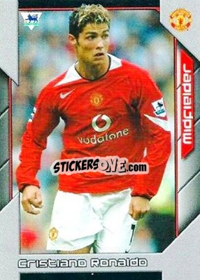 Sticker Cristiano Ronaldo - Premier Stars 2004-2005 n. 154 - Topps