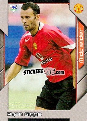 Sticker Ryan Giggs - Premier Stars 2004-2005 n. 155 - Topps