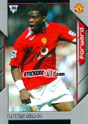 Sticker Louis Saha - Premier Stars 2004-2005 n. 156 - Topps