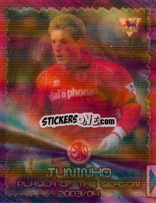 Sticker Badge / Szilard Nemeth / Juninho - Premier Stars 2004-2005 n. 158 - Topps