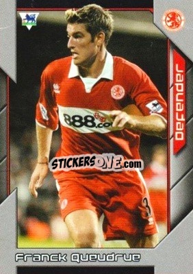 Sticker Frank Queudrue - Premier Stars 2004-2005 - Topps