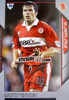 Sticker Mark Viduka - Premier Stars 2004-2005 n. 165 - Topps