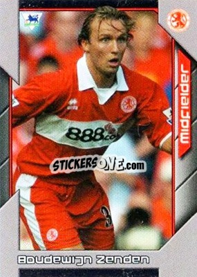 Sticker Boudewijn Zenden - Premier Stars 2004-2005 n. 168 - Topps
