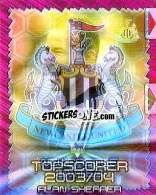 Sticker Badge / Alan Shearer - Premier Stars 2004-2005 - Topps