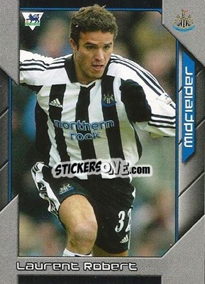 Sticker Laurent Robert - Premier Stars 2004-2005 n. 179 - Topps