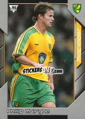 Sticker Phillip Mulryne - Premier Stars 2004-2005 - Topps