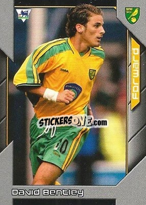 Sticker David Bentley - Premier Stars 2004-2005 - Topps