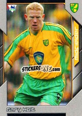 Sticker Gary Holt - Premier Stars 2004-2005 n. 191 - Topps