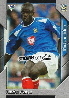 Sticker Amdy Faye - Premier Stars 2004-2005 n. 204 - Topps