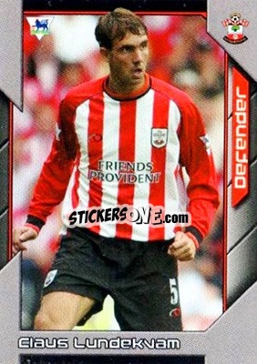 Sticker Claus Lundekvam - Premier Stars 2004-2005 n. 209 - Topps