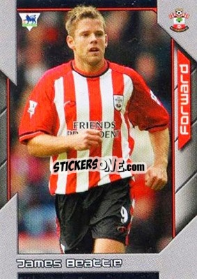 Sticker James Beattie - Premier Stars 2004-2005 - Topps