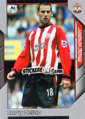 Sticker Rory Delap - Premier Stars 2004-2005 n. 212 - Topps