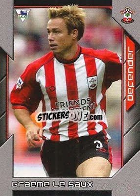 Sticker Graeme Le Saux - Premier Stars 2004-2005 n. 216 - Topps