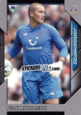 Sticker Paul Robinson - Premier Stars 2004-2005 n. 219 - Topps