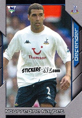Figurina Nourredine Naybet - Premier Stars 2004-2005 n. 220 - Topps