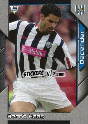 Sticker Bernt Haas - Premier Stars 2004-2005 n. 232 - Topps
