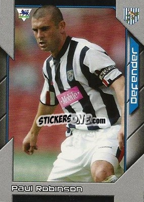 Sticker Paul Robinson - Premier Stars 2004-2005 - Topps