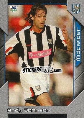 Sticker Andy Johnson - Premier Stars 2004-2005 n. 236 - Topps