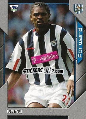 Sticker Nwankwo Kanu - Premier Stars 2004-2005 n. 238 - Topps