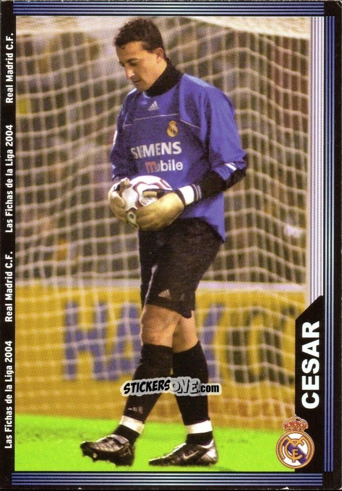 Sticker Cesar - Las Fichas De La Liga 2003-2004 n. 5 - Mundicromo