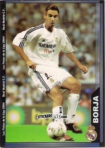 Sticker Borja - Las Fichas De La Liga 2003-2004 n. 12 - Mundicromo