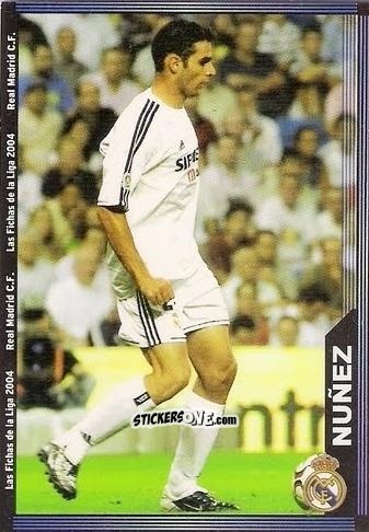 Sticker Nuñez - Las Fichas De La Liga 2003-2004 n. 14 - Mundicromo