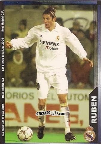 Cromo Ruben - Las Fichas De La Liga 2003-2004 n. 16 - Mundicromo