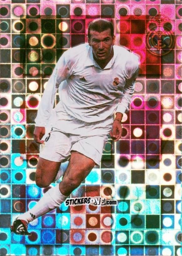 Sticker Zidane - Las Fichas De La Liga 2003-2004 n. 26 - Mundicromo