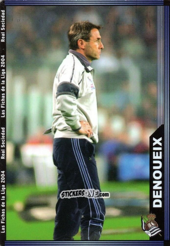 Figurina Denoueix - Las Fichas De La Liga 2003-2004 n. 30 - Mundicromo