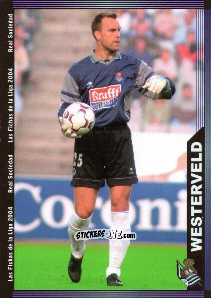 Figurina Westerveld - Las Fichas De La Liga 2003-2004 n. 32 - Mundicromo