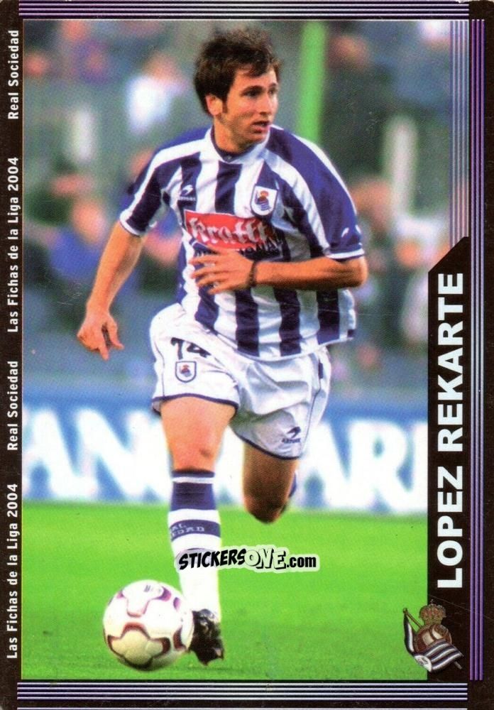 Cromo L. Rekarte - Las Fichas De La Liga 2003-2004 n. 33 - Mundicromo