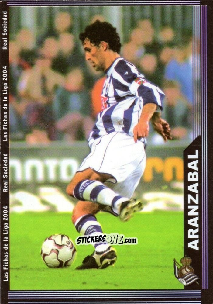 Sticker Aranzabal - Las Fichas De La Liga 2003-2004 n. 35 - Mundicromo