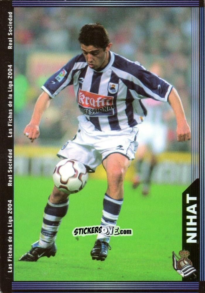 Sticker Nihat - Las Fichas De La Liga 2003-2004 n. 46 - Mundicromo