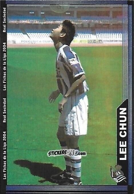 Sticker Lee Chun - Las Fichas De La Liga 2003-2004 n. 50 - Mundicromo