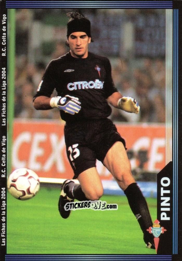 Sticker Pinto - Las Fichas De La Liga 2003-2004 n. 86 - Mundicromo