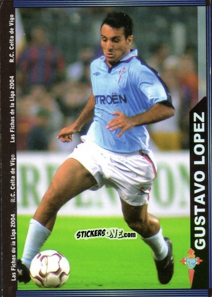 Sticker G. Lopez - Las Fichas De La Liga 2003-2004 n. 99 - Mundicromo
