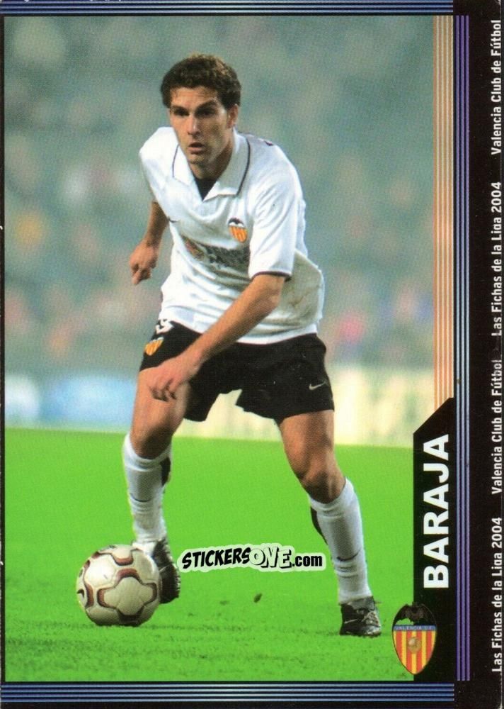 Sticker Baraja - Las Fichas De La Liga 2003-2004 n. 124 - Mundicromo