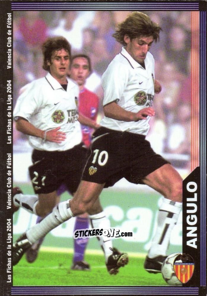 Cromo Angulo - Las Fichas De La Liga 2003-2004 n. 128 - Mundicromo