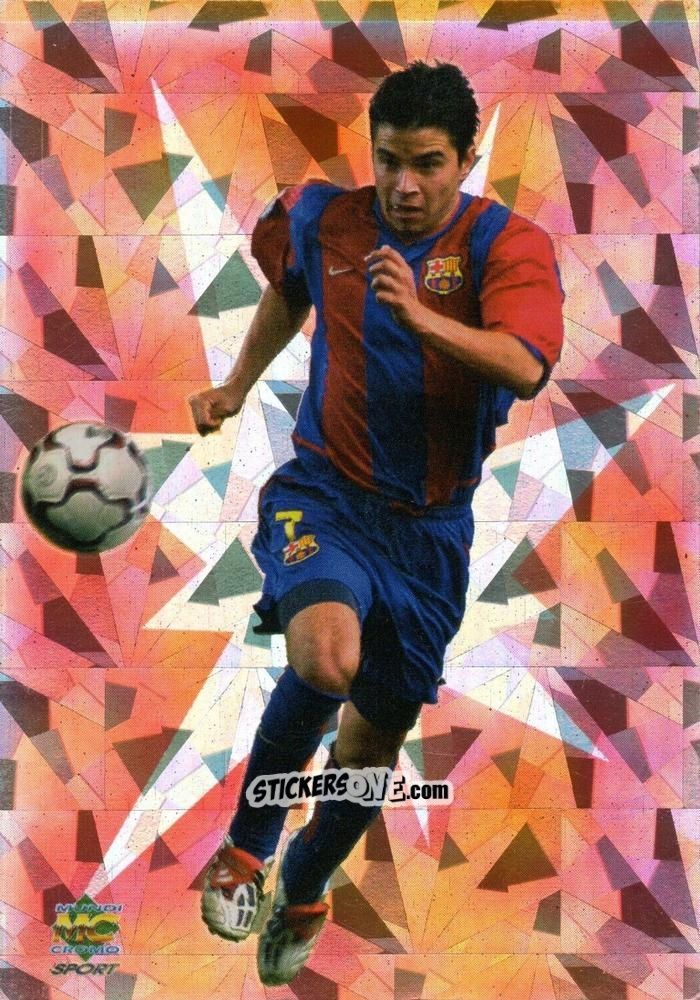 Cromo Saviola - Las Fichas De La Liga 2003-2004 n. 160 - Mundicromo
