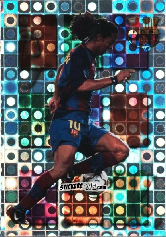 Cromo Ronaldinho - Las Fichas De La Liga 2003-2004 n. 161 - Mundicromo