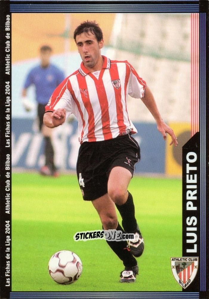 Sticker L. Prieto - Las Fichas De La Liga 2003-2004 n. 173 - Mundicromo
