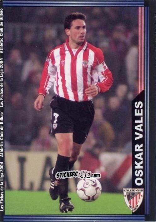 Cromo O. Vales - Las Fichas De La Liga 2003-2004 n. 174 - Mundicromo