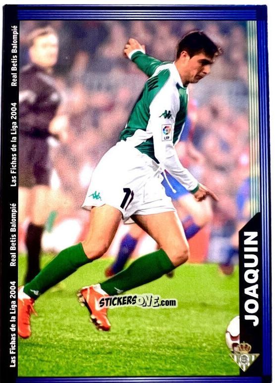 Sticker Joaquin - Las Fichas De La Liga 2003-2004 n. 209 - Mundicromo
